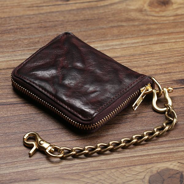 vintage genuine leather wallet men purse leather men wallet short style clutch bag male coin bag money clips chain w6016, Red;black
vintage genuine leather wallet men purse leather men wallet short style clutch bag male coin bag money clips chain w6016, Red;black