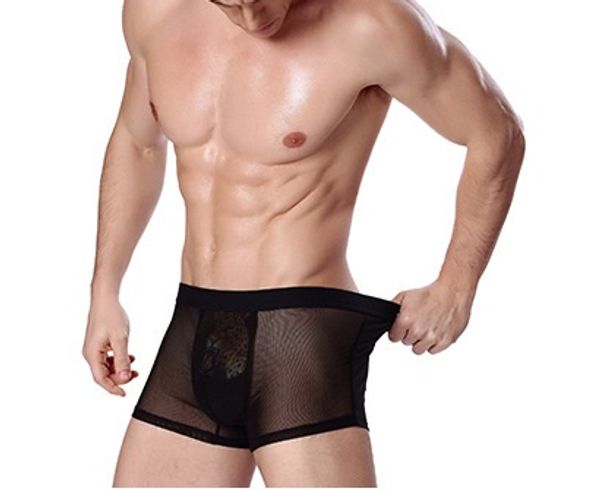 Mens Sexy See Through Boxers 6 Colors Fashion Skull Cheetah Printed Breathable Large Size Underwears L - 3XL
Mens Sexy See Through Boxers 6 Colors Fashion Skull Cheetah Printed Breathable Large Size Underwears L - 3XL