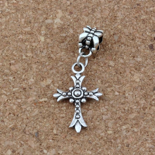 100pcs/lot dangle ancient silver crucifix cross charm big hole beads fit european charm bracelet jewelry 15x36mm a-269a, Bronze;silver
100pcs/lot dangle ancient silver crucifix cross charm big hole beads fit european charm bracelet jewelry 15x36mm a-269a, Bronze;silver