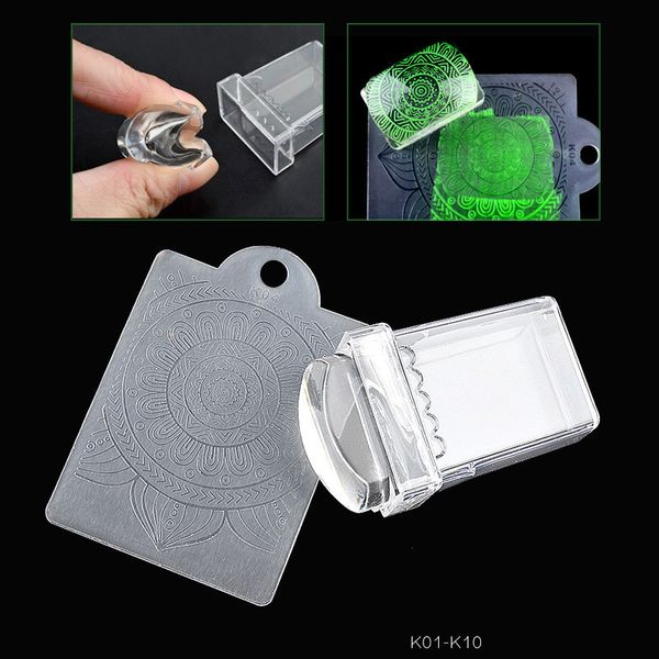 diy nail art tool stamper 2.6cm transparent nail stamping stamp+exquisite pattern rectangular scraper 1pcs stamping+10pcs scrap, White
diy nail art tool stamper 2.6cm transparent nail stamping stamp+exquisite pattern rectangular scraper 1pcs stamping+10pcs scrap, White