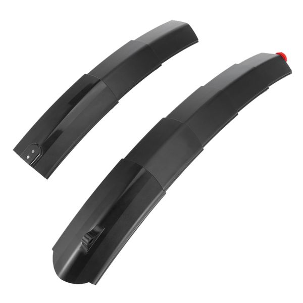 mountain bike cycling front rear fender mudguard with taillight extendable mudguard design, compact and portable quick release
mountain bike cycling front rear fender mudguard with taillight extendable mudguard design, compact and portable quick release