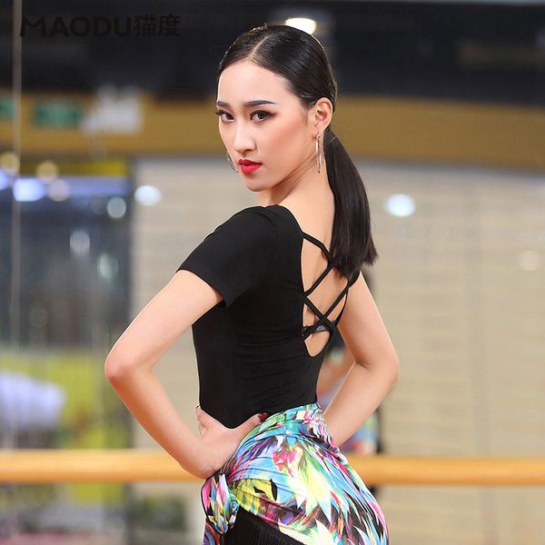 flamengo ballroom costume black o-neck backless cross strap modal latin dance for women/female tango performance wear md8208, Black;red
flamengo ballroom costume black o-neck backless cross strap modal latin dance for women/female tango performance wear md8208, Black;red