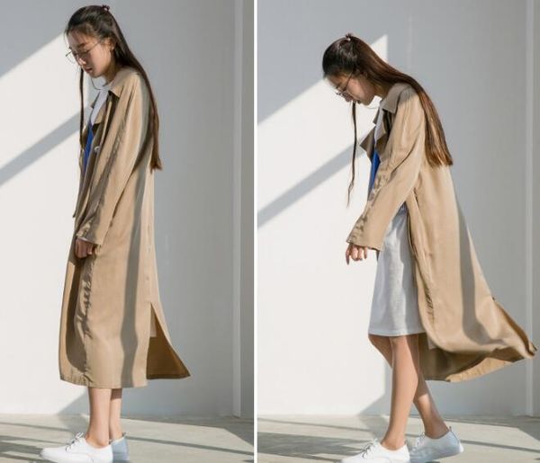 2018 autumn woman classic long trench coat waterproof raincoat business outerwear double breast trenchcoat, Tan;black
2018 autumn woman classic long trench coat waterproof raincoat business outerwear double breast trenchcoat, Tan;black