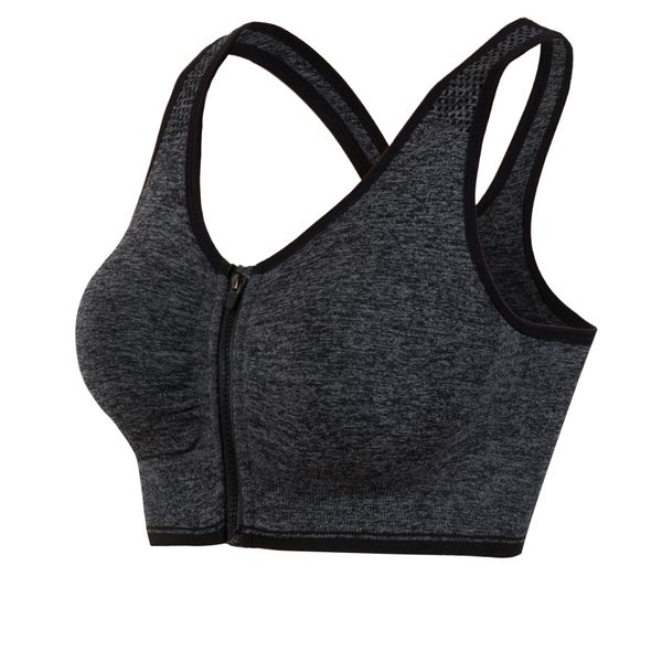 fitness yoga push up sports bra running front zipper movement bra for women gym running padded tank underwear shockproof spo, White;black
fitness yoga push up sports bra running front zipper movement bra for women gym running padded tank underwear shockproof spo, White;black