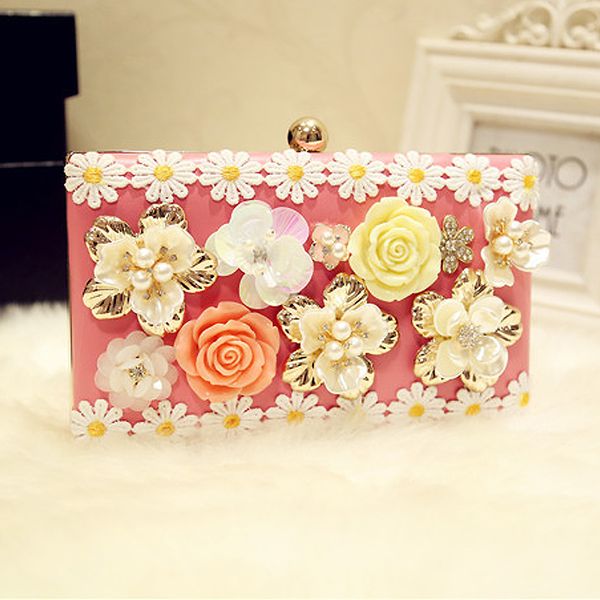 2016 sweet and lovely diamond pearl colored flowers elegant ladies evening bags party clutch chain shoulder bag handbag purse
2016 sweet and lovely diamond pearl colored flowers elegant ladies evening bags party clutch chain shoulder bag handbag purse