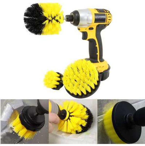3 Pcs Power Scrub Brush Drill Cleaning Brush For Bathroom Shower Tile Grout Cordless Power Scrubber Drill Attachment Brush Kit
3 Pcs Power Scrub Brush Drill Cleaning Brush For Bathroom Shower Tile Grout Cordless Power Scrubber Drill Attachment Brush Kit