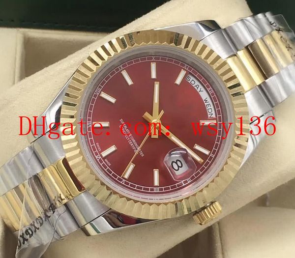 4 color day-date 40mm 228238 18k yellow gold and stainless steel automatic machinery movement mens wristwatches., Slivery;brown
4 color day-date 40mm 228238 18k yellow gold and stainless steel automatic machinery movement mens wristwatches., Slivery;brown