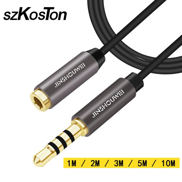 3.5mm Male to Female Stereo Jack Headphone Extension Cable 3ft 6ft 16ft Aux Audio Wired Cord Lead for Computer Mobile Phones
3.5mm Male to Female Stereo Jack Headphone Extension Cable 3ft 6ft 16ft Aux Audio Wired Cord Lead for Computer Mobile Phones