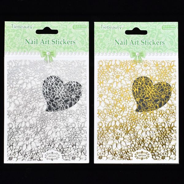 1 sheet embossed nail glitter 3d nail art stickers blooming flower decals tips decoration diy stickers art tools, Black
1 sheet embossed nail glitter 3d nail art stickers blooming flower decals tips decoration diy stickers art tools, Black