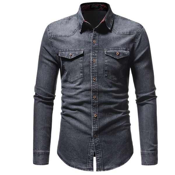 mens shirts 2018 men shirt cowboy dress shirt long sleeve for men slim fit camisa masculina casual male camisas hombre s, White;black
mens shirts 2018 men shirt cowboy dress shirt long sleeve for men slim fit camisa masculina casual male camisas hombre s, White;black