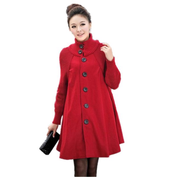 women high collar trench coat fashion retro 2018 autumn medium length korean loose plus size thicken cloak clothes, Tan;black
women high collar trench coat fashion retro 2018 autumn medium length korean loose plus size thicken cloak clothes, Tan;black