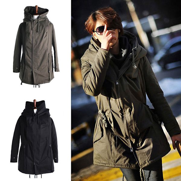 2018 winter men parkas fashion warm thick cotton hooded men jacket coat plus size coat casual parkas zwt4452, Black
2018 winter men parkas fashion warm thick cotton hooded men jacket coat plus size coat casual parkas zwt4452, Black