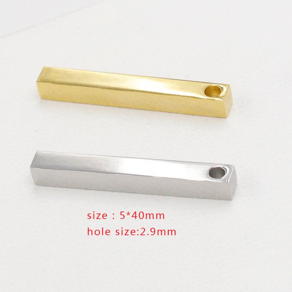 fnixtar stainless steel stamping bar blank long square bar pendant charms for layering necklace diy making 5*40mm 20piece/lot, Bronze;silver
fnixtar stainless steel stamping bar blank long square bar pendant charms for layering necklace diy making 5*40mm 20piece/lot, Bronze;silver