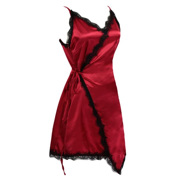 g8278bu-xl women mini slip dress lace trim deep v-neck sleeveless irregular hem elegant slim dress black/burgundy/purple, Black;red
g8278bu-xl women mini slip dress lace trim deep v-neck sleeveless irregular hem elegant slim dress black/burgundy/purple, Black;red