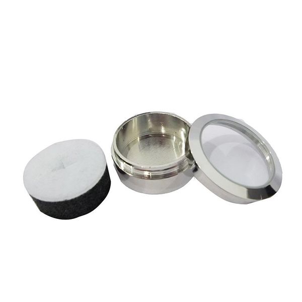 circle diamond display box quality stainless steel metal gemstone diamond case 3.2*1.5(cm), Black;white
circle diamond display box quality stainless steel metal gemstone diamond case 3.2*1.5(cm), Black;white