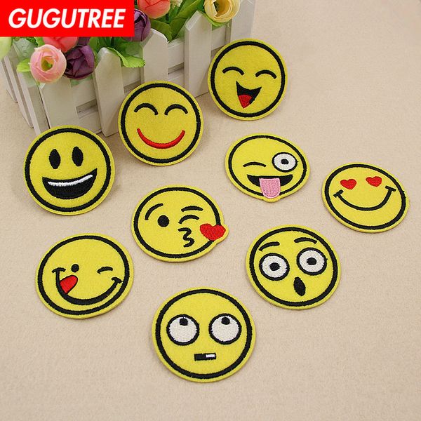 gugutree embroidery face patches cartoon patches badges applique patches for clothing sp-86, Black
gugutree embroidery face patches cartoon patches badges applique patches for clothing sp-86, Black