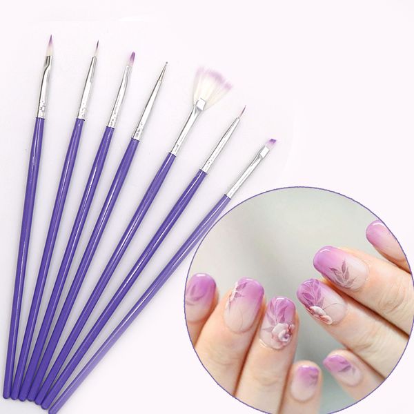 7pcs/set manicure nail brush nail art diy painting dotting drawing brush pen polish art decoration tools for women, Yellow
7pcs/set manicure nail brush nail art diy painting dotting drawing brush pen polish art decoration tools for women, Yellow