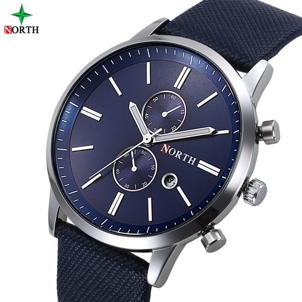north luxury men watches business casual male wristwatch blue silver genuine leather unique sport man quartz watch waterproof, Slivery;brown
north luxury men watches business casual male wristwatch blue silver genuine leather unique sport man quartz watch waterproof, Slivery;brown