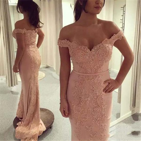 custom off shoulder lace mermaid prom dresses 2018 with beaded appliqued v neck sweep train formal evening gowns, Black
custom off shoulder lace mermaid prom dresses 2018 with beaded appliqued v neck sweep train formal evening gowns, Black