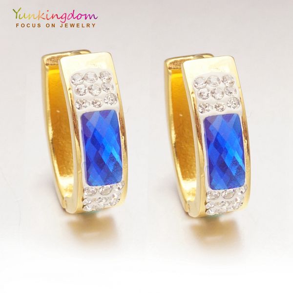 whole saleyunkingdom blue crystal rhinestone charm hoop earrings for women ladies fashion jewelry stainless steel earring ue0077, Golden;silver
whole saleyunkingdom blue crystal rhinestone charm hoop earrings for women ladies fashion jewelry stainless steel earring ue0077, Golden;silver