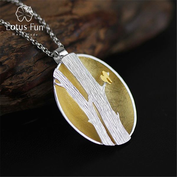 lotus fun real 925 sterling silver handmade fine jewelry creative birds on branches design pendant without necklace for women
lotus fun real 925 sterling silver handmade fine jewelry creative birds on branches design pendant without necklace for women