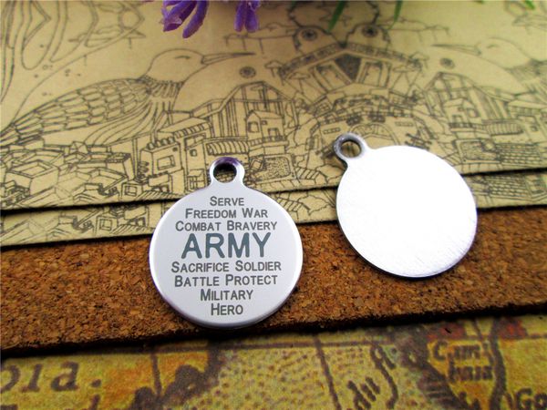 40pcs--"army"stainless steel charms more style for choosing diy charms pendants for necklace, Bronze;silver
40pcs--"army"stainless steel charms more style for choosing diy charms pendants for necklace, Bronze;silver