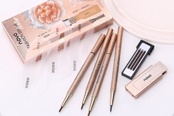 eyebrow pencil automatic rotate double head waterproof eyebrow pencil three in one eyebrow pencil cosmetic pen
eyebrow pencil automatic rotate double head waterproof eyebrow pencil three in one eyebrow pencil cosmetic pen