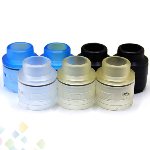 DJV RDTA Replaceable Tube POM PC Cap 24mm Black Clear Yellow Blue DIY Vape Electronic Cigarette Accessory DHL Free
DJV RDTA Replaceable Tube POM PC Cap 24mm Black Clear Yellow Blue DIY Vape Electronic Cigarette Accessory DHL Free
