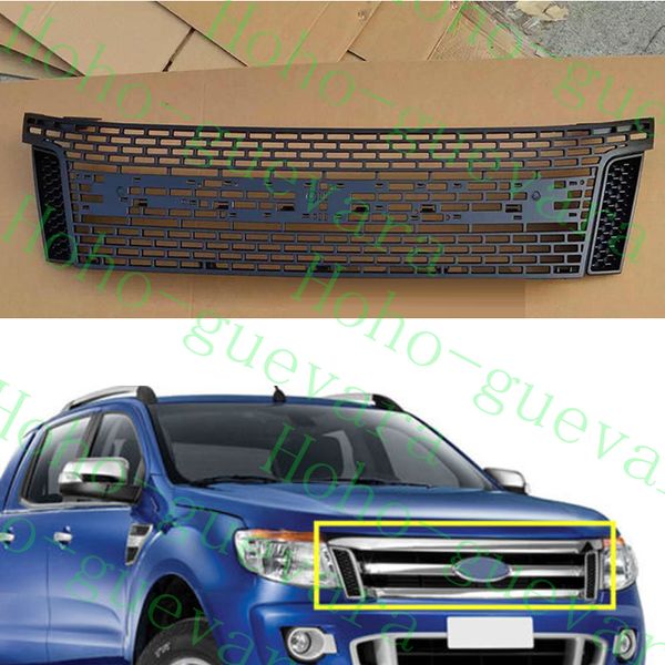Автомобиль авто черный ABS верхняя передняя решетка сетки для Ford Ranger T6 XLT 2011-2014 diy
Автомобиль авто черный ABS верхняя передняя решетка сетки для Ford Ranger T6 XLT 2011-2014 diy