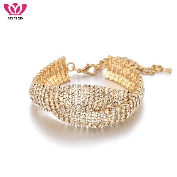 luxury gold charming full crystal bracelets & bangles women elegant cubic zirconia simple design bracelet wedding party jewelry, Black
luxury gold charming full crystal bracelets & bangles women elegant cubic zirconia simple design bracelet wedding party jewelry, Black