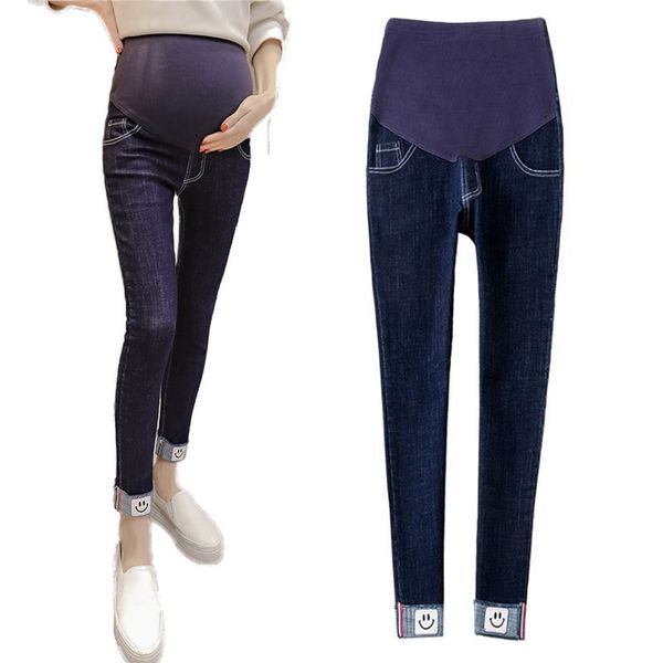 maternity jeans eans for pregnant elastic elastic waist slim fit maternity pants pantalon embarazada pregnant women's clothes, White
maternity jeans eans for pregnant elastic elastic waist slim fit maternity pants pantalon embarazada pregnant women's clothes, White
