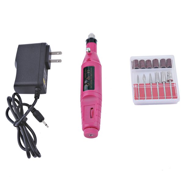 electric manicure machine kit nails pedicure drill sander pen nail art grinder nail design professional for fingernails us plug, Silver
electric manicure machine kit nails pedicure drill sander pen nail art grinder nail design professional for fingernails us plug, Silver