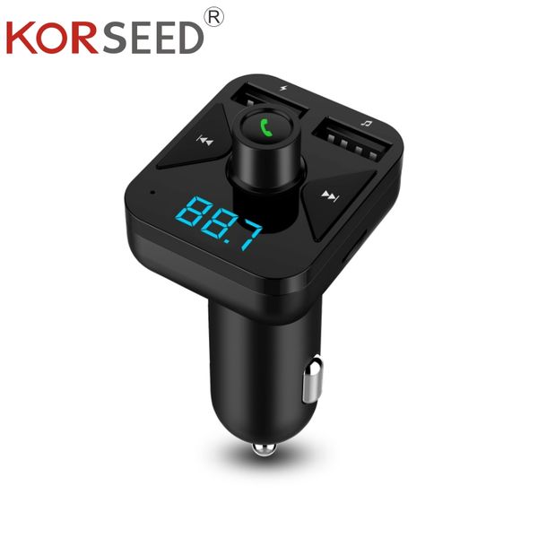 korseed quick charger bluetooth car kit fm transmitter modulator usb audio mp3 player wireless for phone handsmusic radio
korseed quick charger bluetooth car kit fm transmitter modulator usb audio mp3 player wireless for phone handsmusic radio