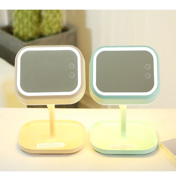 makeup mirror deskwith light led 180 rotation usb charging four function table for touch screen vanity lamp with storage
makeup mirror deskwith light led 180 rotation usb charging four function table for touch screen vanity lamp with storage