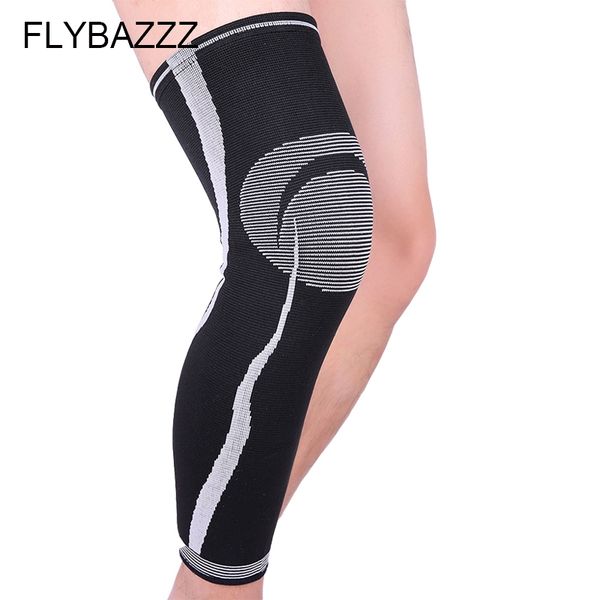 flybazzz four-way elastic striped knitting leg protect running cycling long leggings knee pads support brace protection 1pcs, Black
flybazzz four-way elastic striped knitting leg protect running cycling long leggings knee pads support brace protection 1pcs, Black