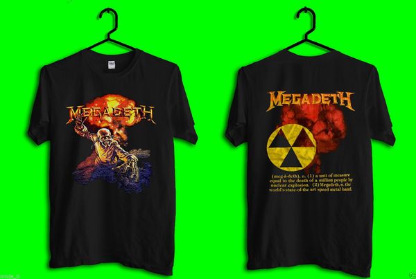 

Редкость! Винтаж 1987 Megadeth мира продает тур футболки 80-х годов концерт