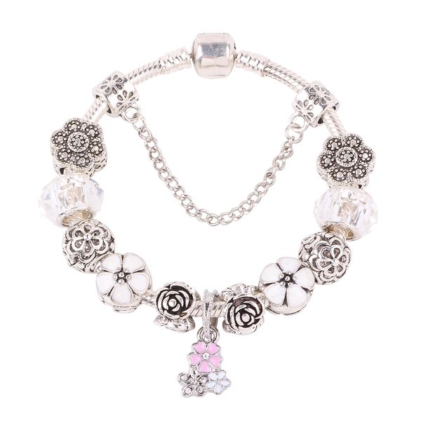 aifeili new original flower beads pendant series diy suitable for women bracelets gifts european fashion jewelry, Black
aifeili new original flower beads pendant series diy suitable for women bracelets gifts european fashion jewelry, Black