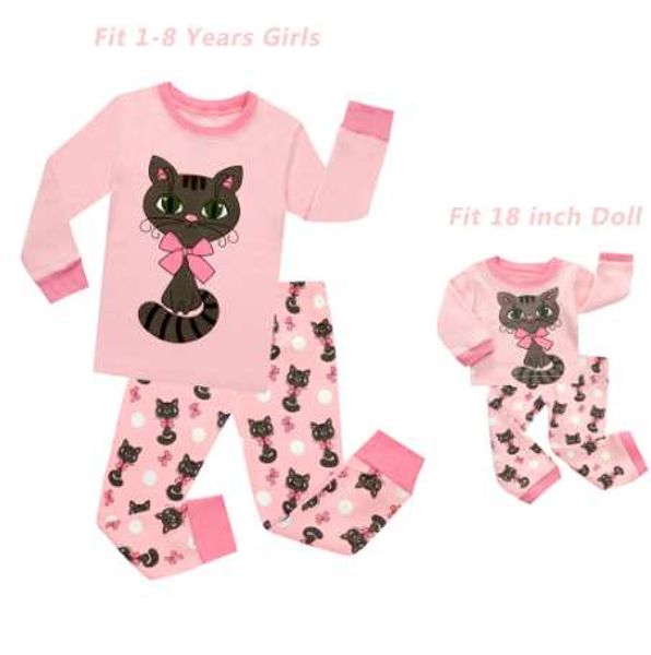girls cat doll pajamas sets children clothes kids sleepwear princess nightwear for 18inch doll baby pyjamas for 2-8years, Blue;red
girls cat doll pajamas sets children clothes kids sleepwear princess nightwear for 18inch doll baby pyjamas for 2-8years, Blue;red