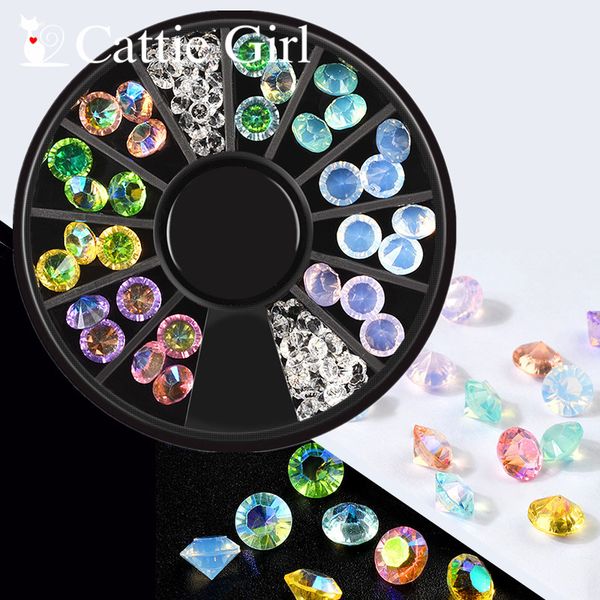 1 box round marquise pointed nail accessories gradient nails mermaid rhinestones holographic clear nail art decoration salon set, Silver;gold
1 box round marquise pointed nail accessories gradient nails mermaid rhinestones holographic clear nail art decoration salon set, Silver;gold