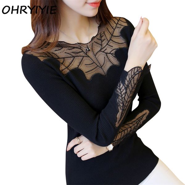 ohryiyie knied sweater women 2017 autumn winter sexy lace patchwork full sleeve women sweaters and pullovers female pull femme, White;black
ohryiyie knied sweater women 2017 autumn winter sexy lace patchwork full sleeve women sweaters and pullovers female pull femme, White;black
