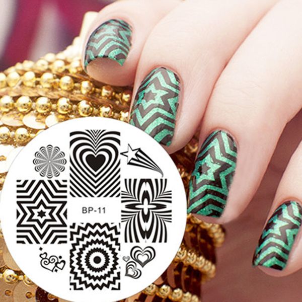 radiating patterns nail art stamp template image plate born pretty nail stamping plates bp11, White
radiating patterns nail art stamp template image plate born pretty nail stamping plates bp11, White