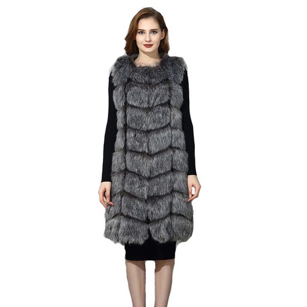 womens winter faux fox fur gilet waistcoat plus size jacket coat x-long vest outwear gilet women warm outwear long slim vest faux fox, Black;white
womens winter faux fox fur gilet waistcoat plus size jacket coat x-long vest outwear gilet women warm outwear long slim vest faux fox, Black;white