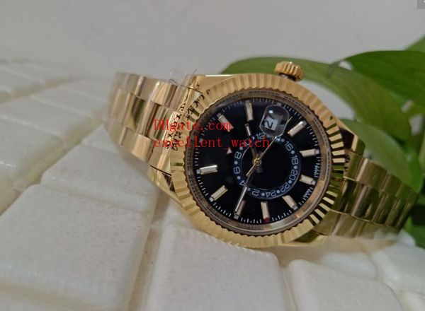 new luxury watches 18k yellow gold 42 mm 326938 sky dweller black dial asia 2813 mechanical automatic excellent men's watch, Slivery;brown
new luxury watches 18k yellow gold 42 mm 326938 sky dweller black dial asia 2813 mechanical automatic excellent men's watch, Slivery;brown