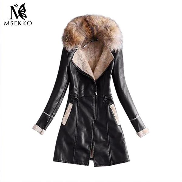wholesale-2017 new winter fashion street women's long leather jacket women leather coat female zipper warm jackets good quality black
wholesale-2017 new winter fashion street women's long leather jacket women leather coat female zipper warm jackets good quality black