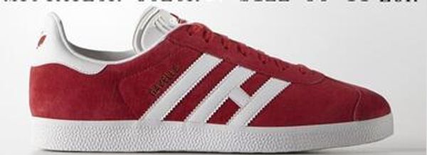 Top Quality 2017 Men Women Casual Suede Gazelle Black Pink Red 5 Colore Lightweight Walking Hiking Shoes 36-45
Top Quality 2017 Men Women Casual Suede Gazelle Black Pink Red 5 Colore Lightweight Walking Hiking Shoes 36-45