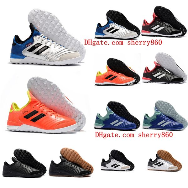 2018 men soccer cleats Copa Tango 18.1 TF IC cheap indoor soccer shoes original Copa 18.1 football boots turf futsal shoes
2018 men soccer cleats Copa Tango 18.1 TF IC cheap indoor soccer shoes original Copa 18.1 football boots turf futsal shoes