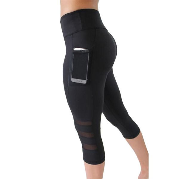 High Waist Elastic Women Mesh Legging Pants Black Sexy Fitness Sporting Capri Pants With Pocket Cropped Trousers Legging
High Waist Elastic Women Mesh Legging Pants Black Sexy Fitness Sporting Capri Pants With Pocket Cropped Trousers Legging