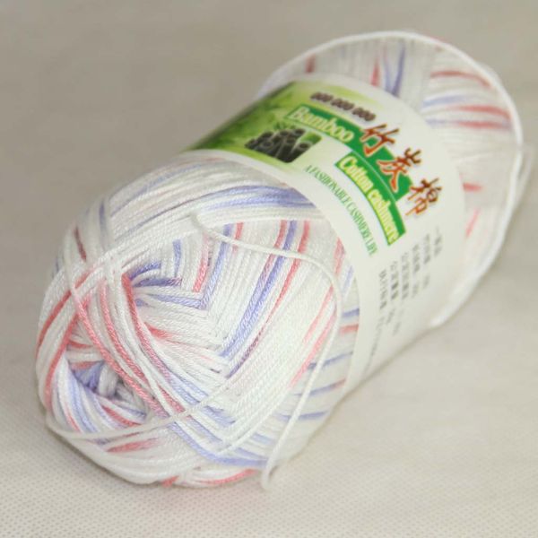 lot of 3 skeins soft natural smooth bamboo cotton yarn knitting white white pink violet 322-939-3, Black;white
lot of 3 skeins soft natural smooth bamboo cotton yarn knitting white white pink violet 322-939-3, Black;white