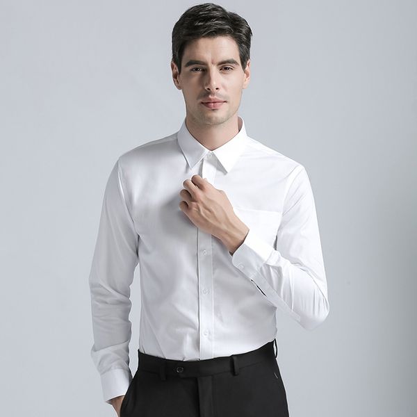 fashion new men's shirts formal metting qualiy cotton blend shirts solid color long sleeve business suits white, White;black
fashion new men's shirts formal metting qualiy cotton blend shirts solid color long sleeve business suits white, White;black