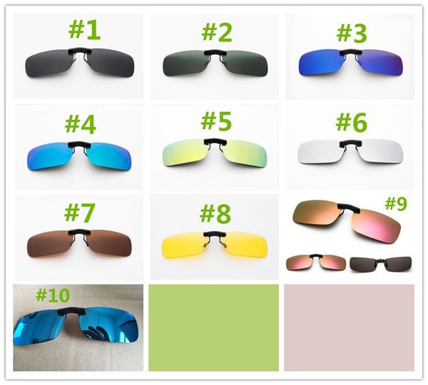 20pcs men's new women's sunglasses polarized lens clip-on flip-up clip on sunglasses night vision goggles glasses clip, White;black
20pcs men's new women's sunglasses polarized lens clip-on flip-up clip on sunglasses night vision goggles glasses clip, White;black